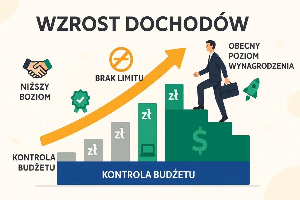 Zwiększanie przychodów vs oszczędzanie - dlaczego zarabianie jest kluczem do finansowego sukcesu
