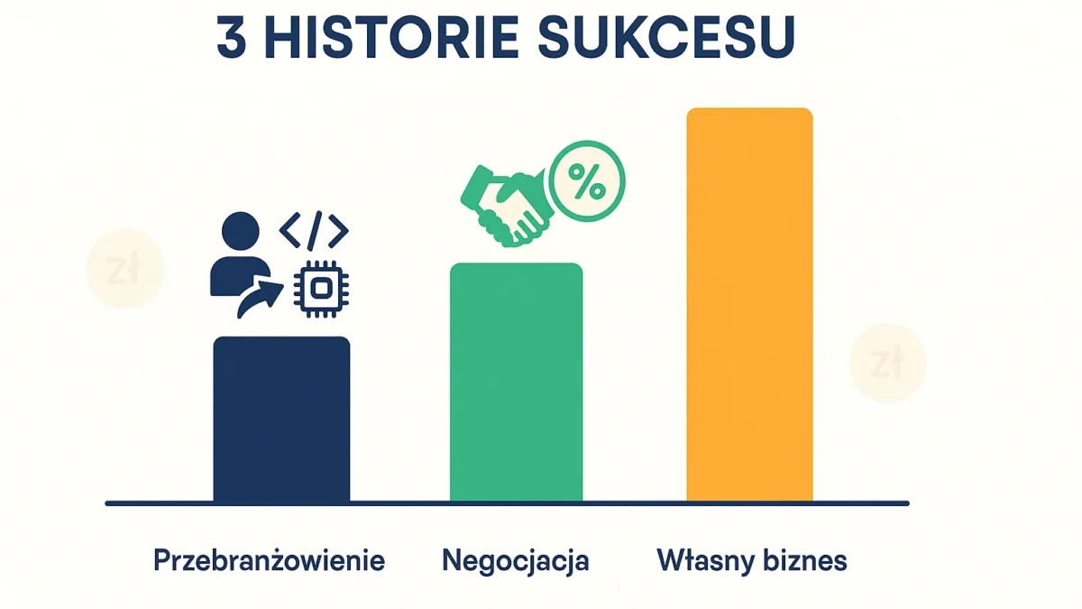 Historie zwykłych Polaków, którzy poprawili swoją sytuację zarobkową – co możesz z nich wyciągnąć?
