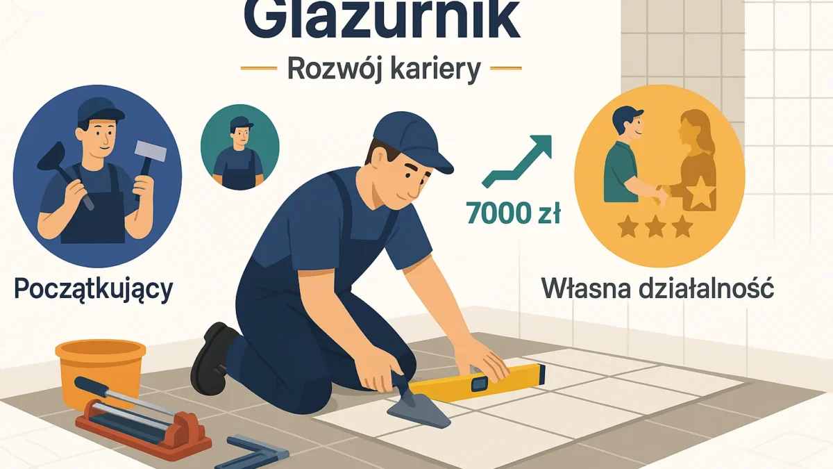 Glazurnik – zarobki, praca i rozwój. Czy warto wybrać ten zawód w 2025?